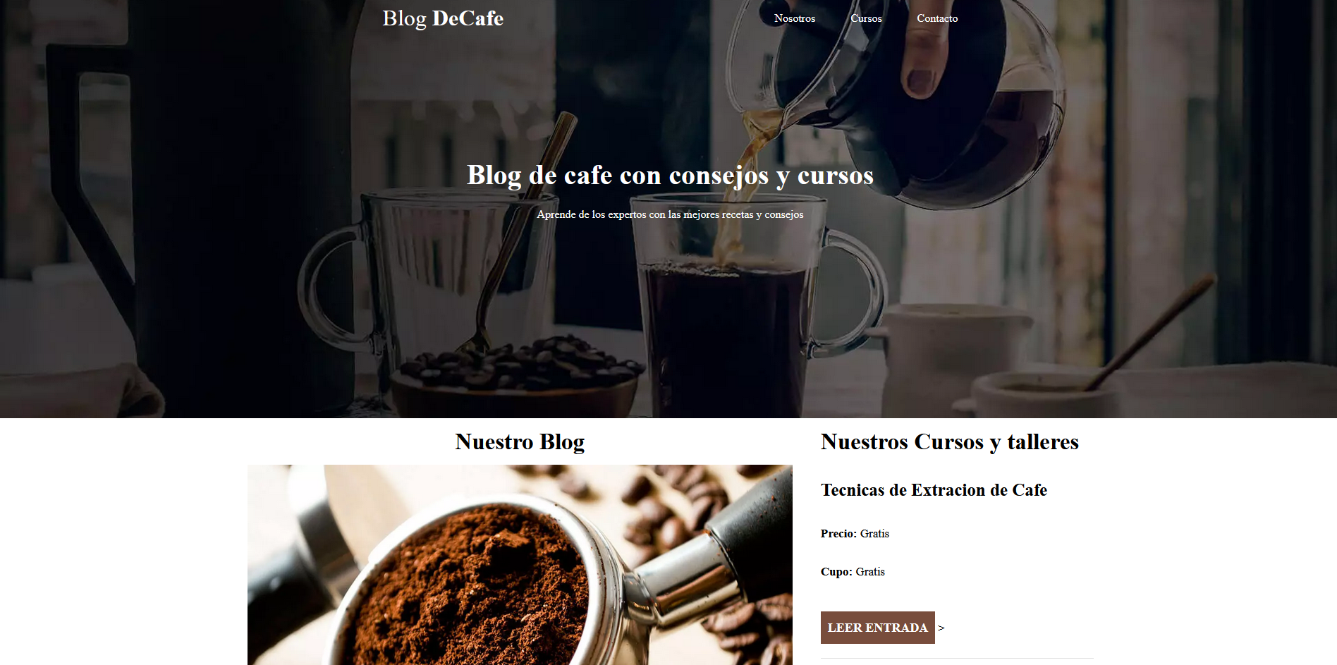 Coffee Blog